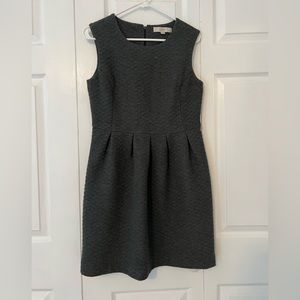 Grey Loft dress. Size 8P. Quilted warm winter fabric.